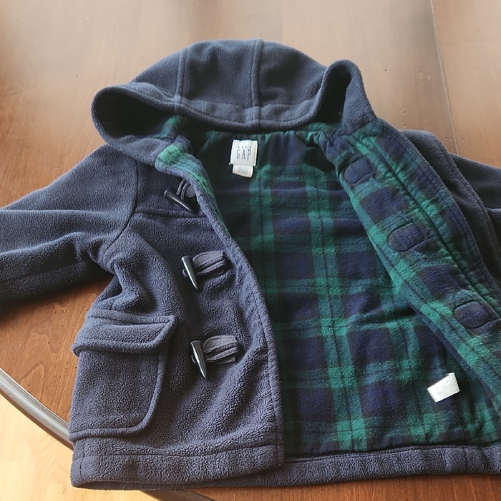 Baby Gap Hooded Infant Pea Coat